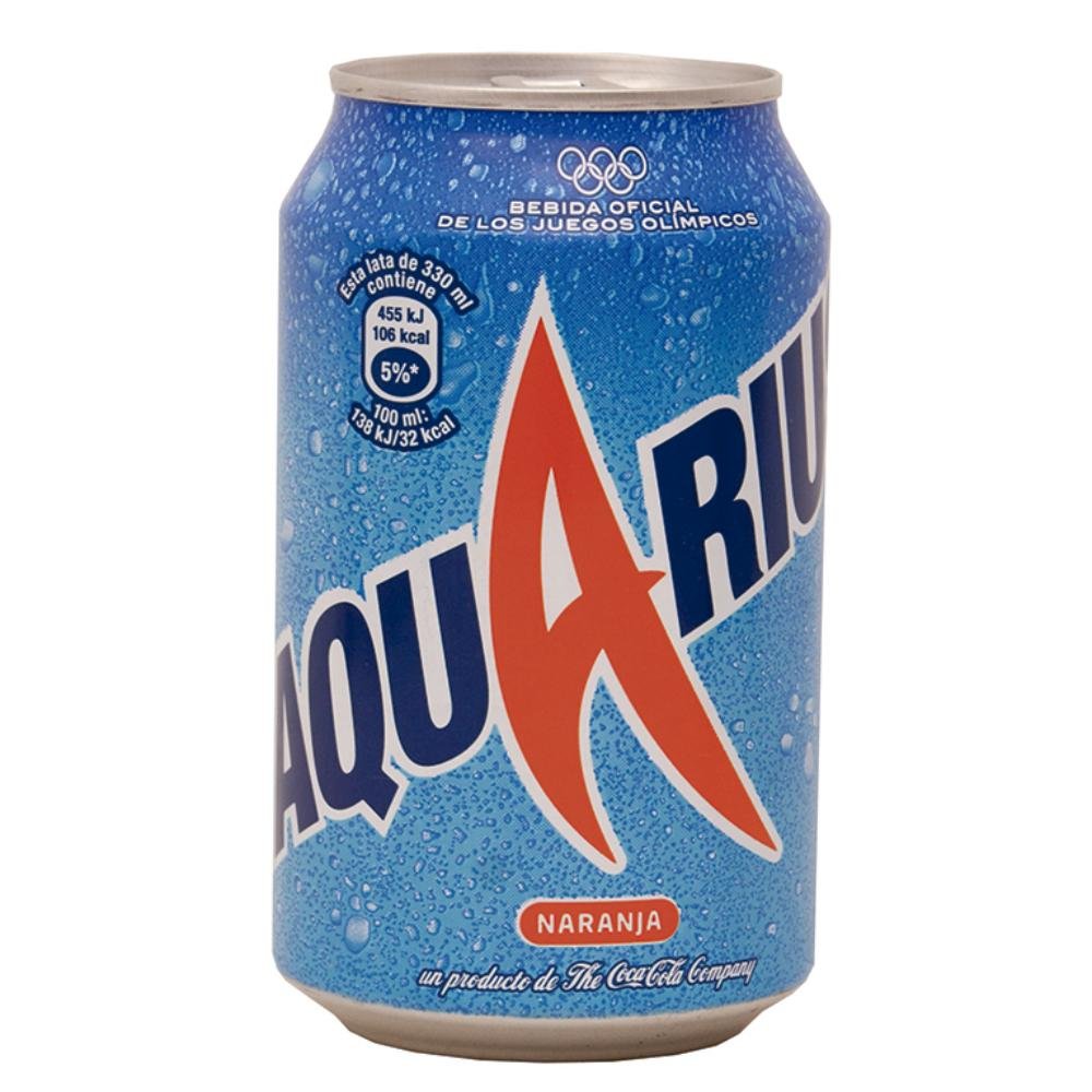Aquarius Naranja Lata 33 cl