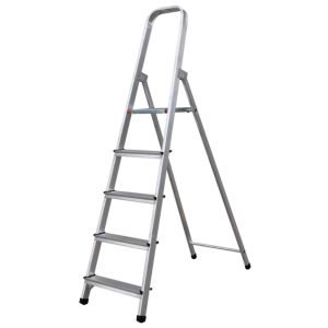 Escalera Aluminio 6 Peldaños 137 cm
