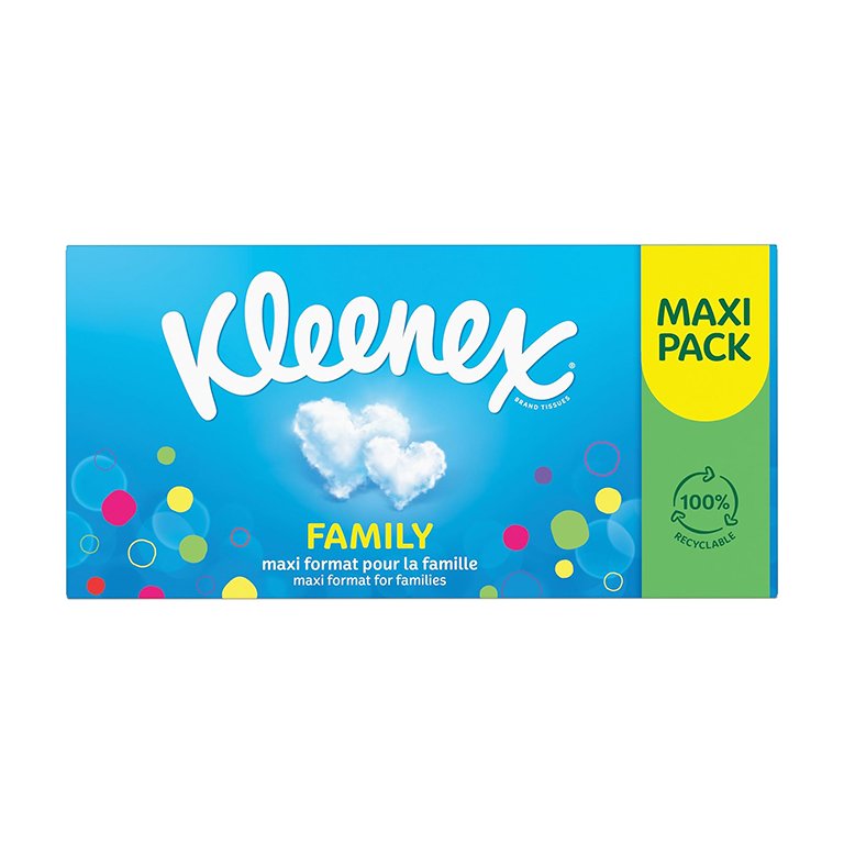 Pañuelos de Papel Kleenex Pack Familiar 128 Paquetes