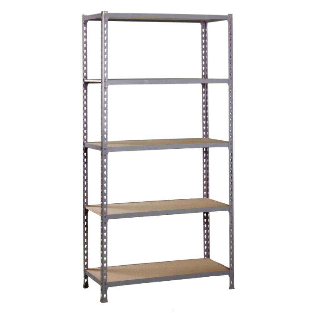 Estantería Metálica Simon Rack 5 Baldas Gris