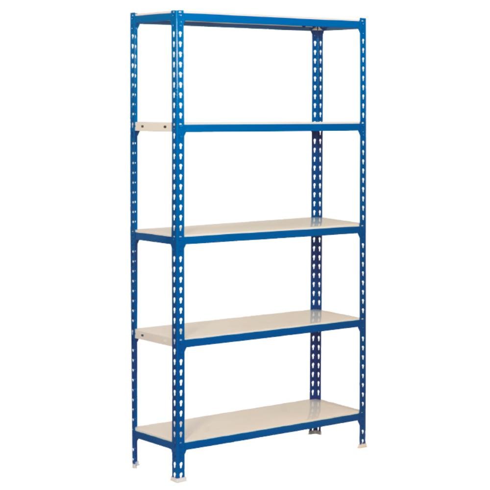 Estantería Metálica Simon Rack 5 Baldas Azul