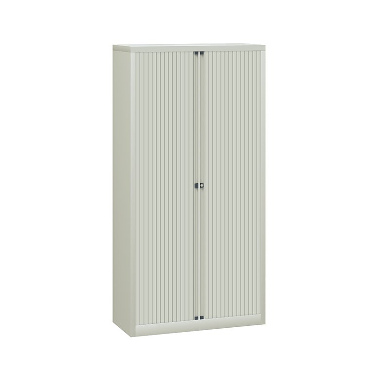 Armario Metálico Bisley Puertas Correderas Gris