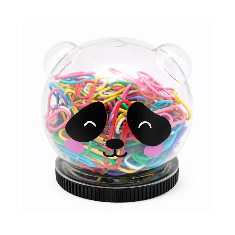 Clips Campus University Colores Panda 28 mm 150 ud.