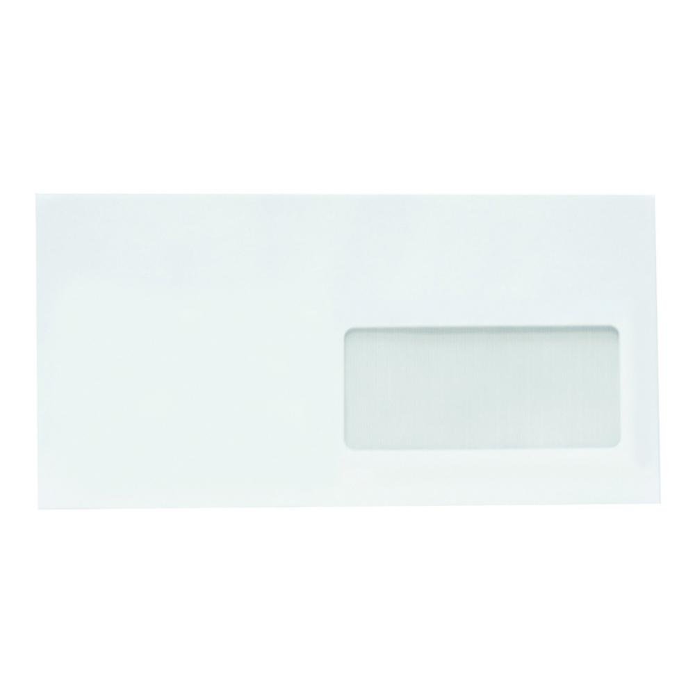 Sobres Americano Plus Office Ventana Derecha 115mmx225mm 90g Solapa Recta 500ud.