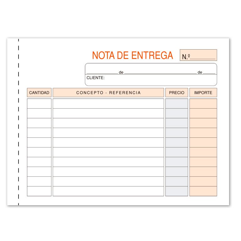 Talonario Entregas Plus Office 153 x 109 mm Triplicado 50 Juegos