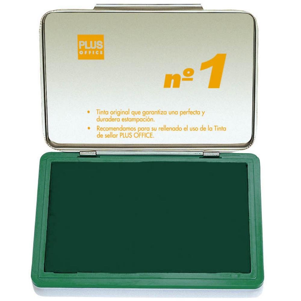 Tampón Manual Sellar Plus Office Nº1 140 x 100 mm Verde
