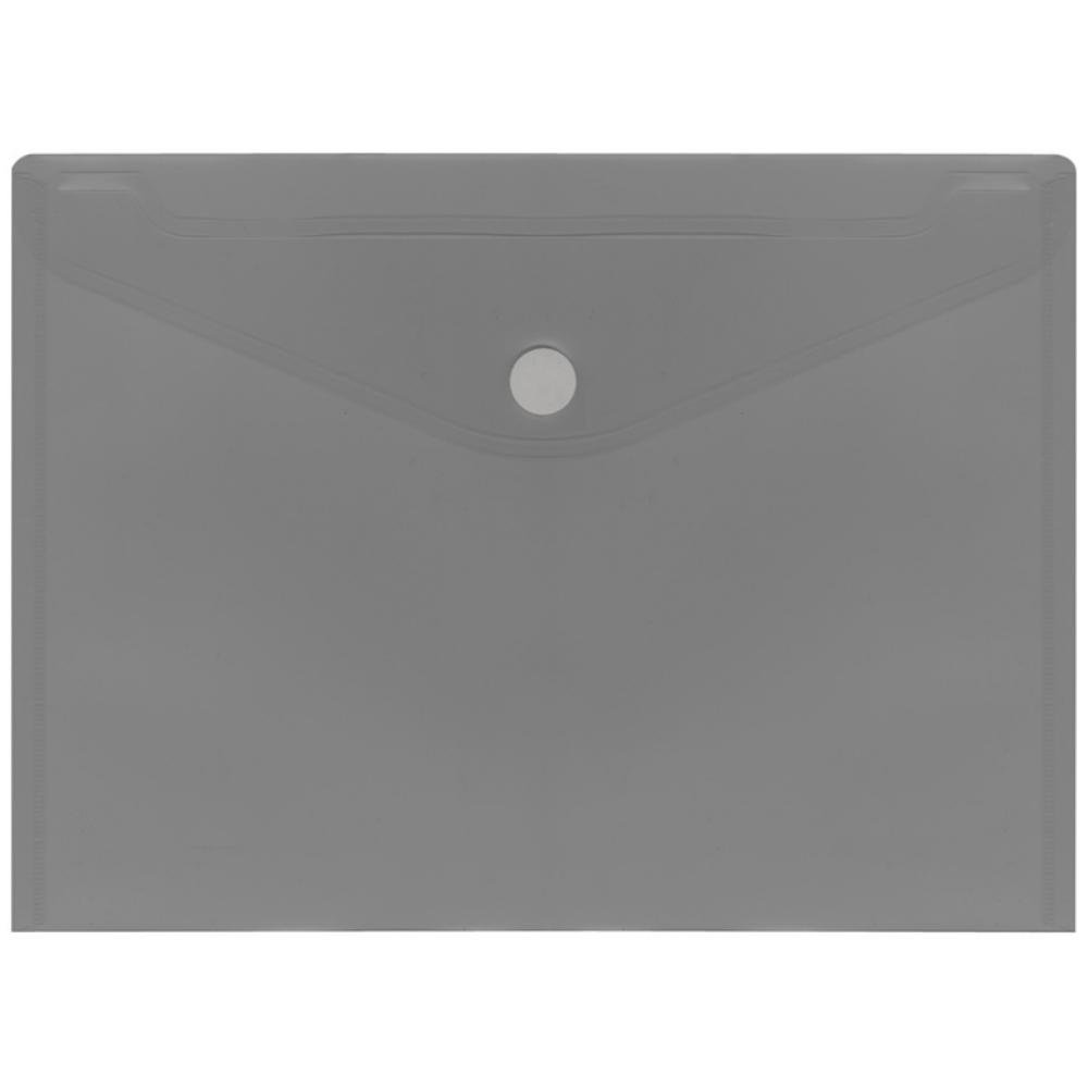 Sobre 2030 Plus Office A4+ Plástico Cierre Velcro Apaisado Gris