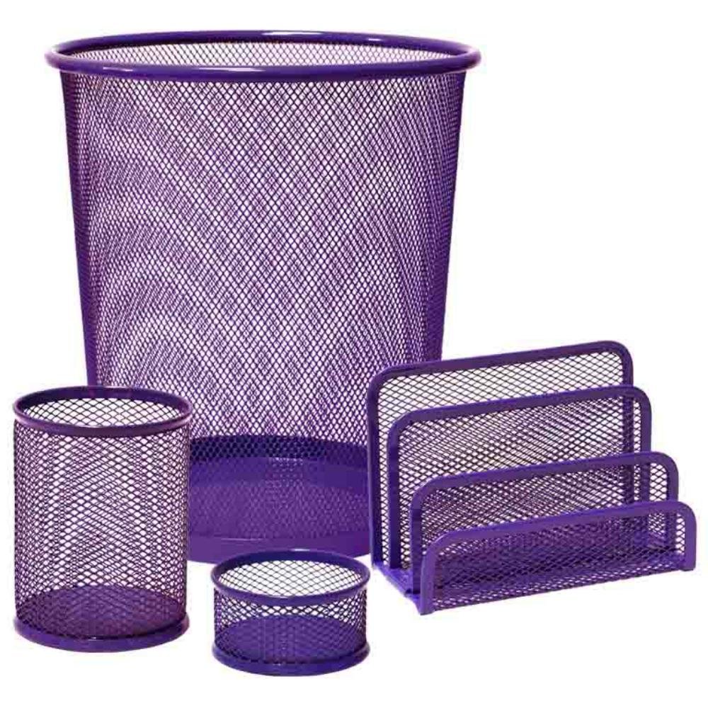 Set Escritorio 4 Piezas Plus Office Morado