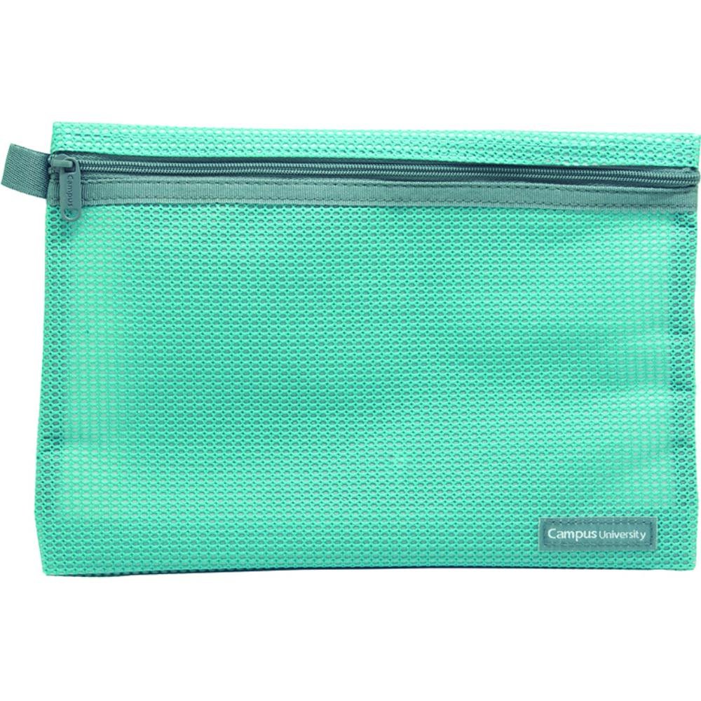 Bolsa Multiusos Campus University Cremallera 240 x 170 mm Azul