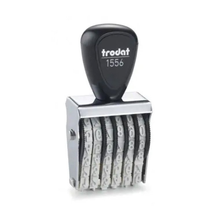 Sello Numerador Manual Trodat 6 Bandas 5 mm