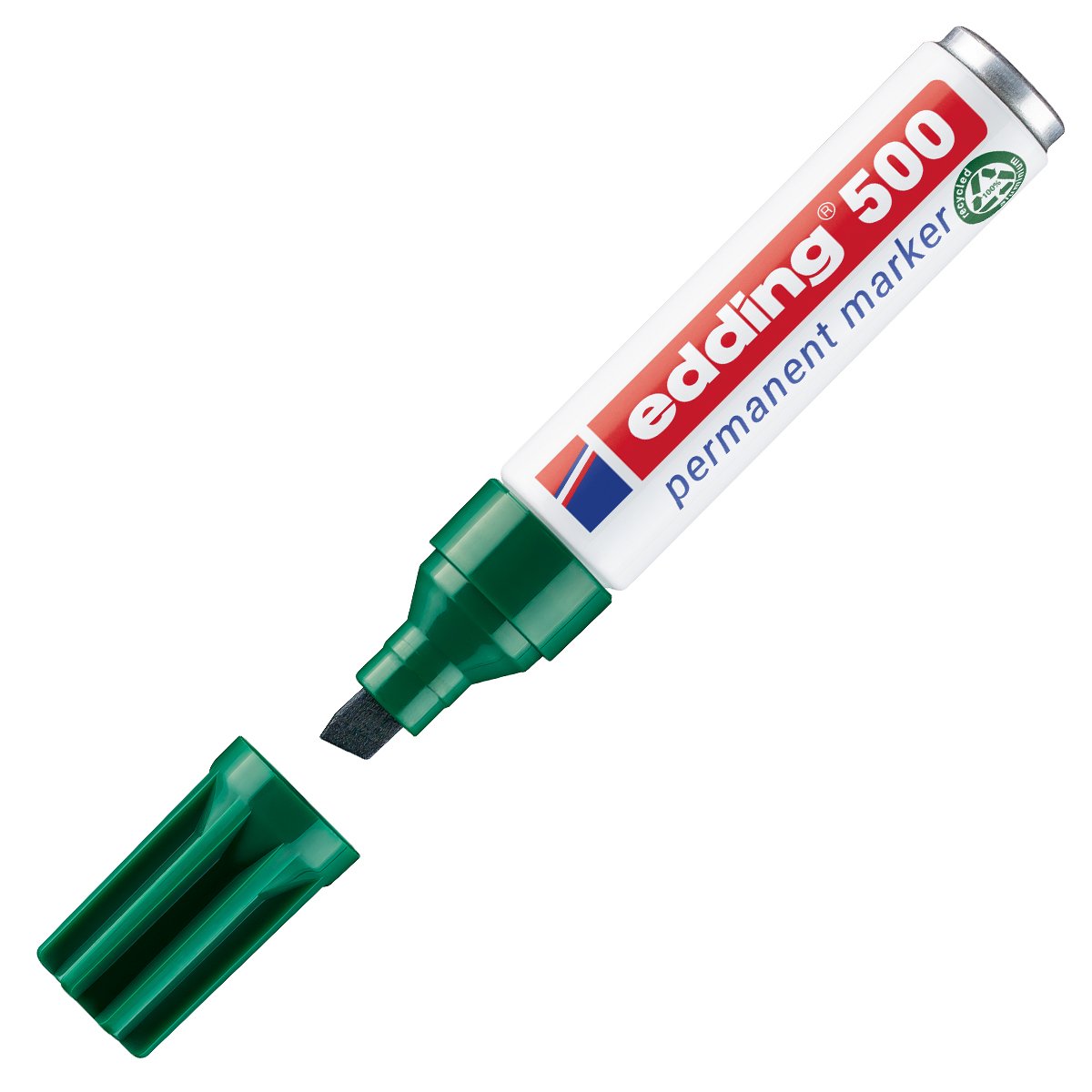 Rotulador Permanente Edding 500 Verde