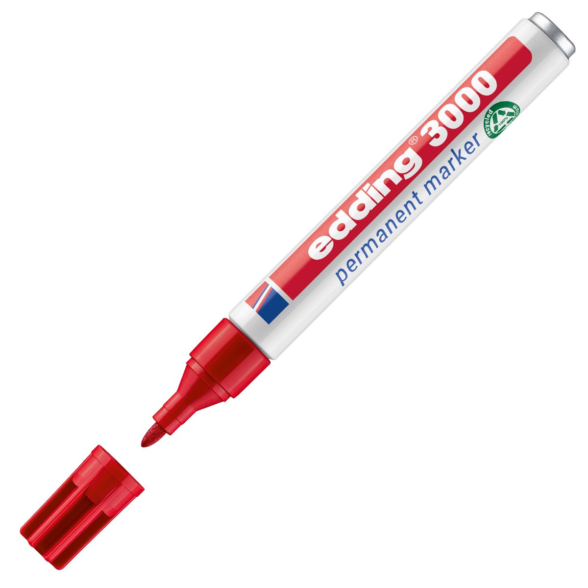 Rotulador Permanente Edding 3000 Rojo