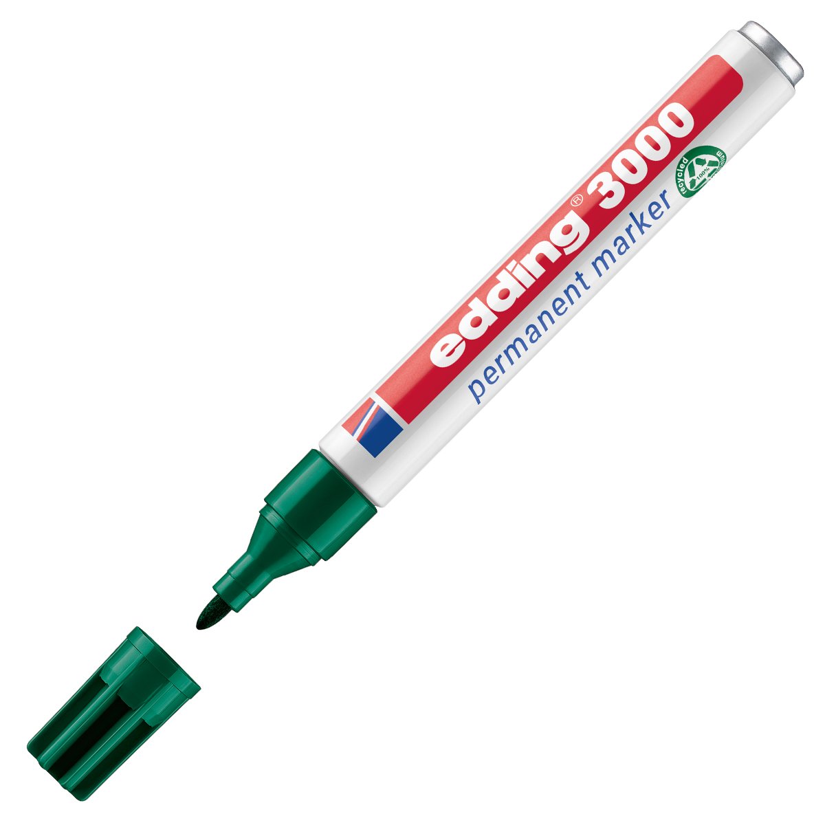 Rotulador Permanente Edding 3000 Verde