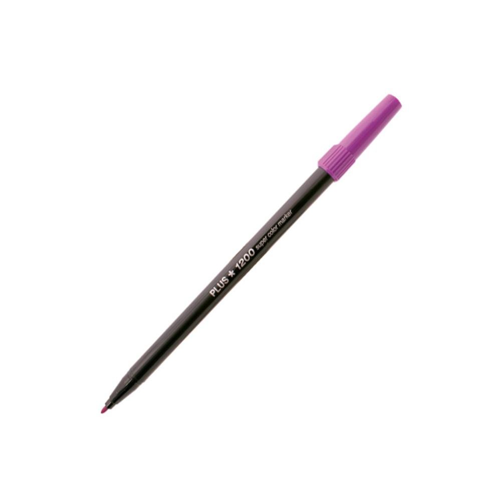 Rotulador Punta Fibra Plus Office Plus 1200 Violeta Claro
