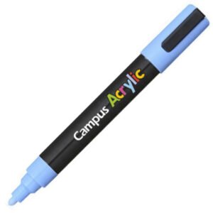 Rotuladores Acrílicos Campus Acrylic Azul Pastel 4 ud.
