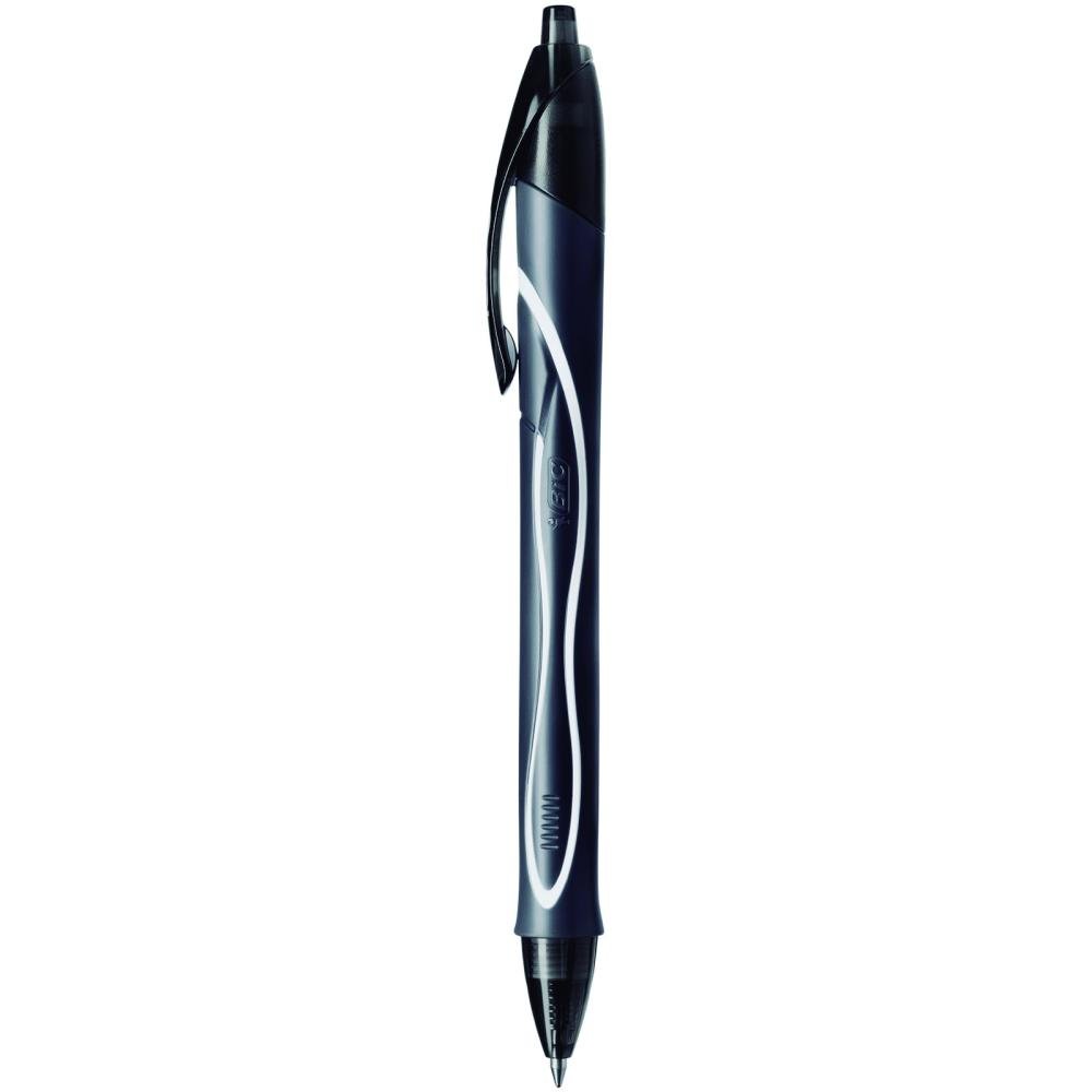 Bolígrafo Tinta Gel Bic Gelocity Quick Dry Negro