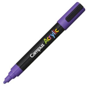 Rotuladores Acrílicos Campus Acrylic Violeta 4 ud.