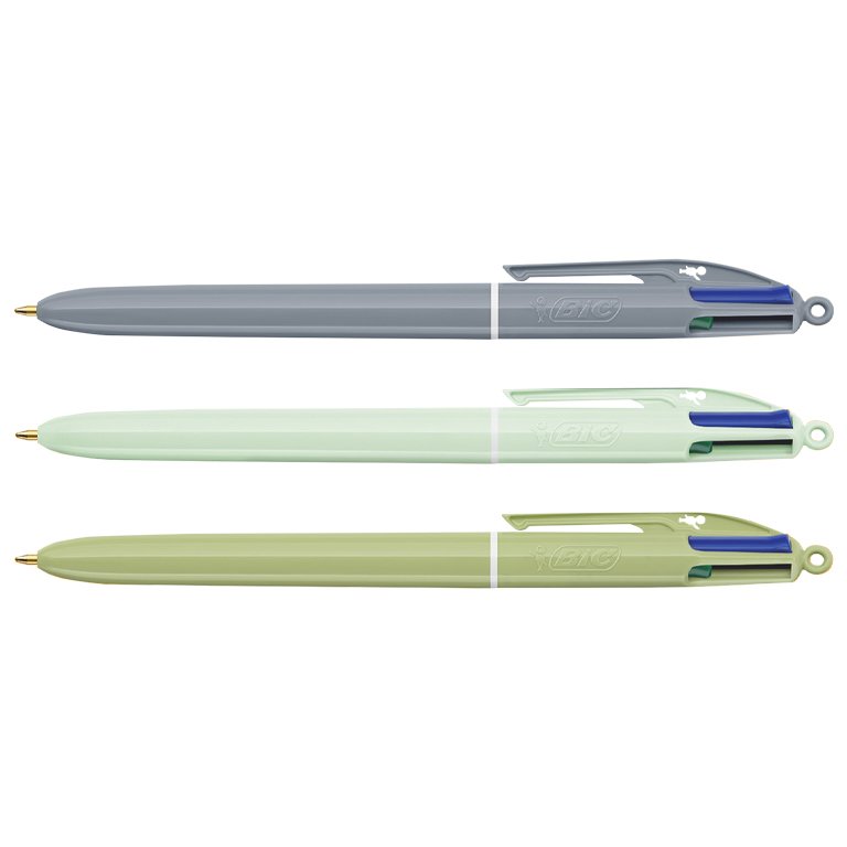 Bolígrafo Tinta Aceite Bic 4 Colours Mineral Tones 4 Colores