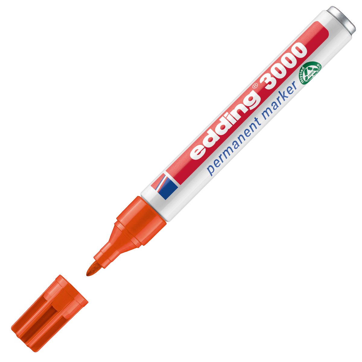 Rotulador Permanente Edding 3000 Naranja
