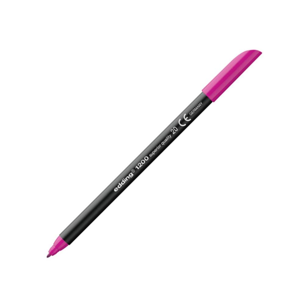 Rotulador Punta Fibra Edding 1200 Magenta