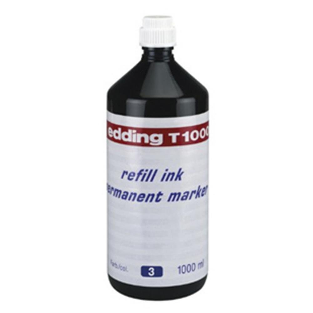 Tinta Rotulador Permanente Edding T-1000 1000 ml Azul