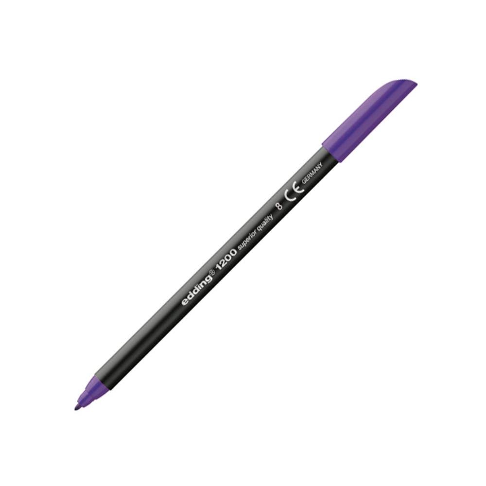 Rotulador Punta Fibra Edding 1200 Violeta