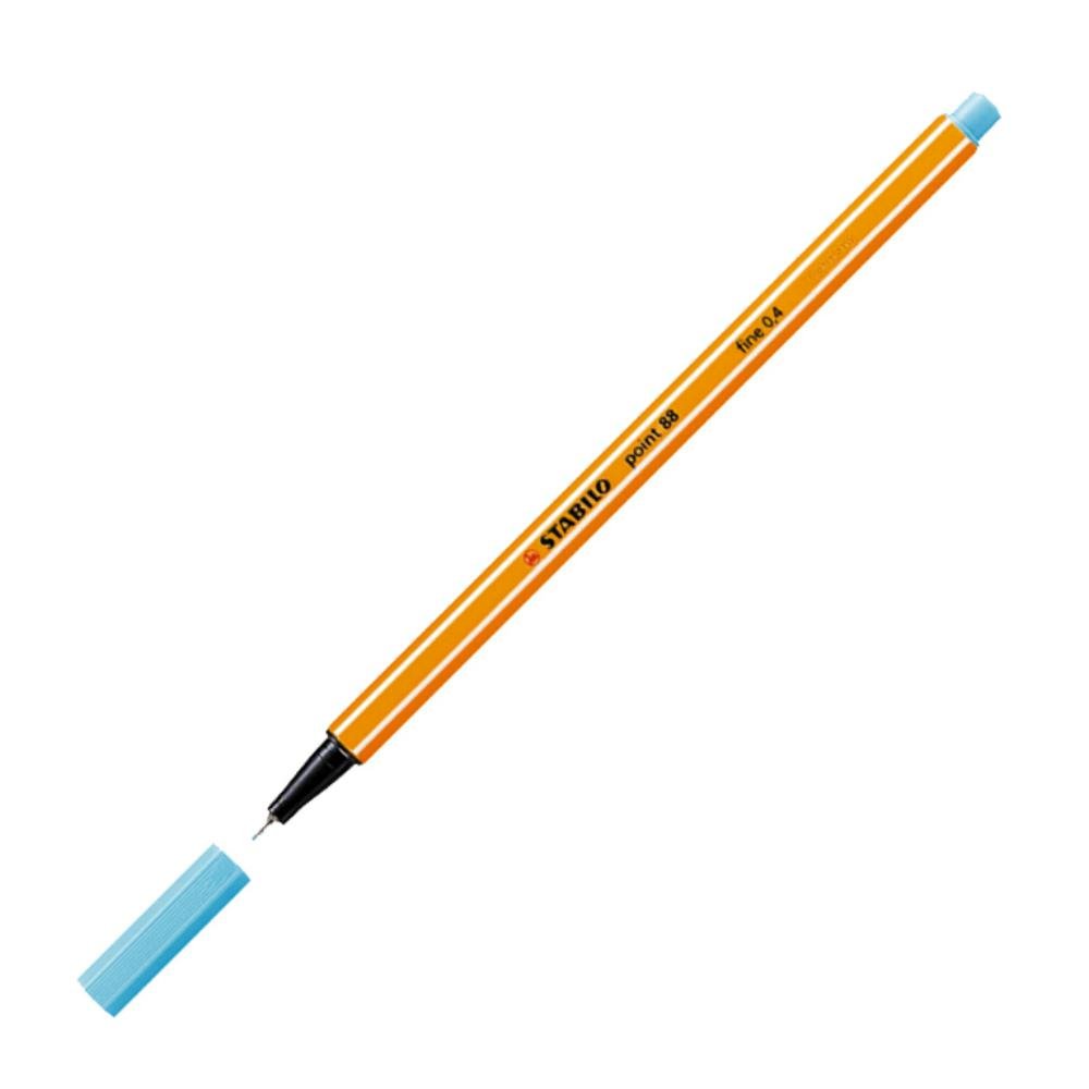 Rotulador Punta Fibra Stabilo Point-88 Azul Celeste