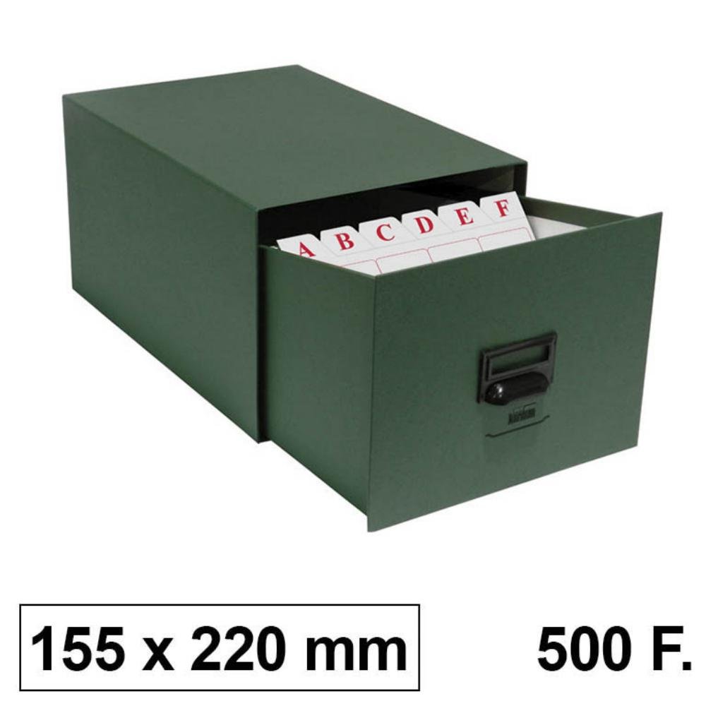 Fichero Karman Cartón 155 x 220 mm 500 Fichas Nº4