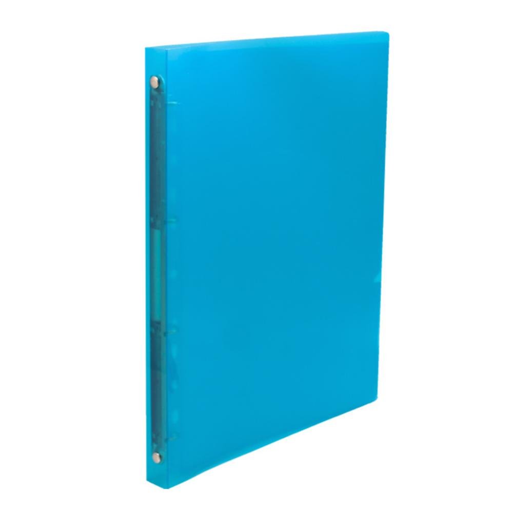 Carpeta Flexible Plus Office A4 4 Anillas 16 mm Azul
