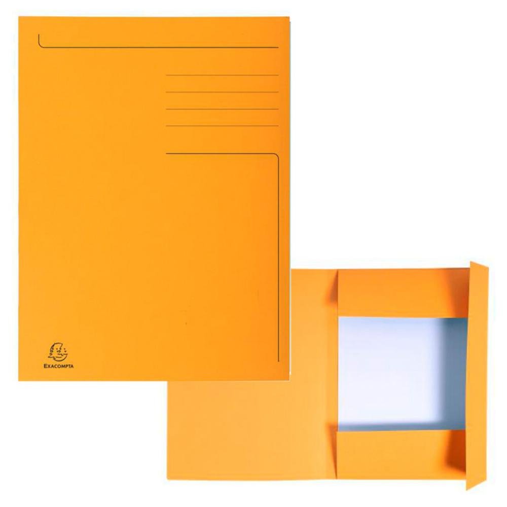 Subcarpeta Exacompta A4 3 Solapas 280g Naranja