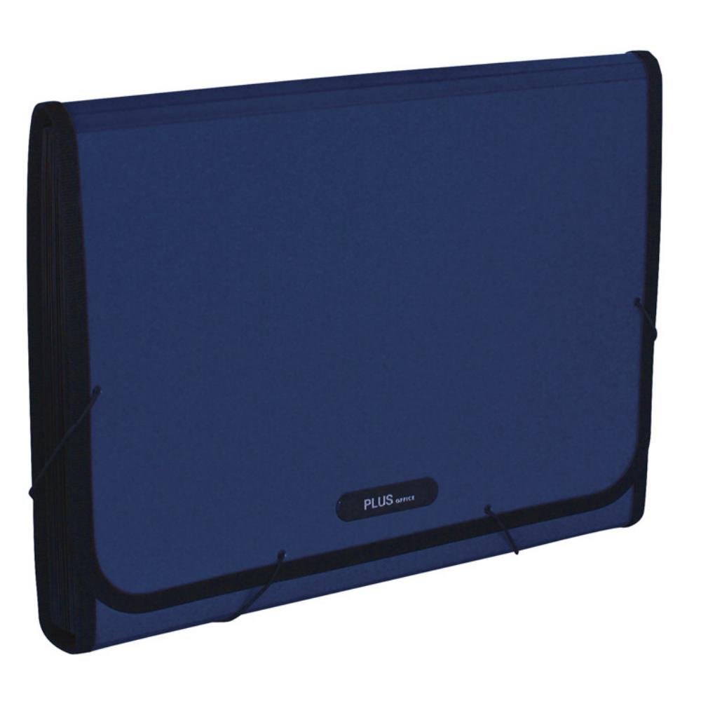 Carpeta Clasificadora Premium Plus Office A4 Azul Metálico