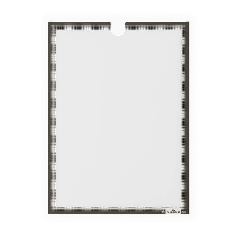 Funda Presentación Durable Adhesiva Permanente A4 5 ud.