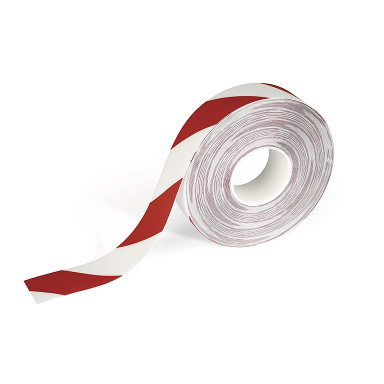 Cinta Marcación Suelo Durable Duraline 50/07 Rojo y Blanco