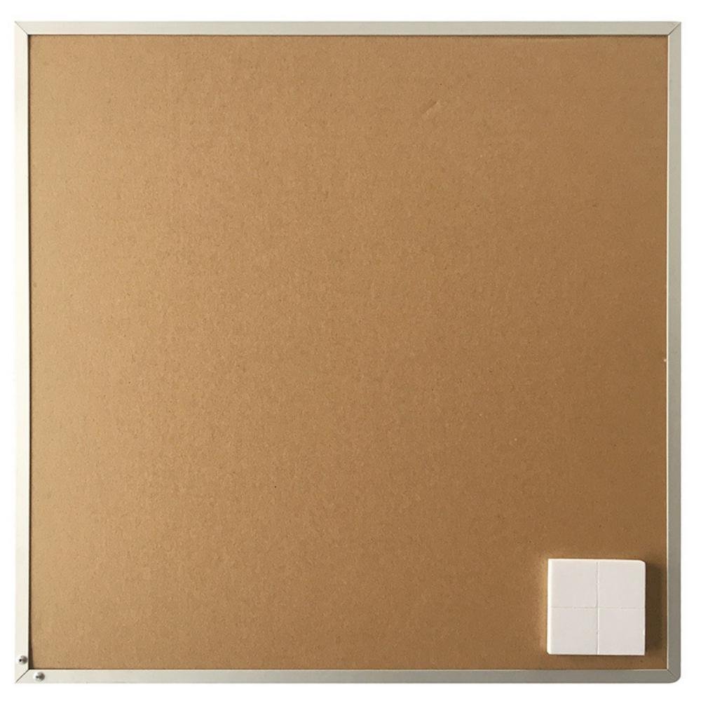 Tablero Corcho Plus Office 350 x 350 mm Marco Aluminio