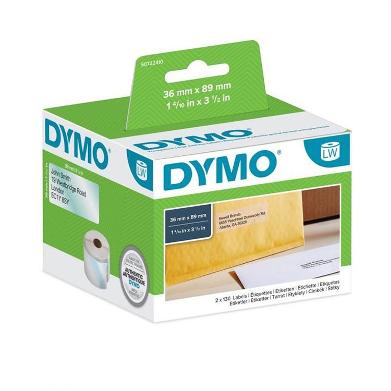 Etiquetas de Dirección Estándar Dymo LabelWriter 36 x 89 mm Blanco