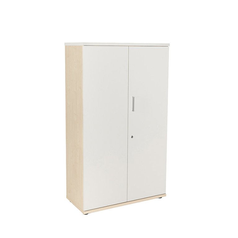 Armario Medio Puertas Rocada Melamina 1560x450x900 mm Haya/Blanco