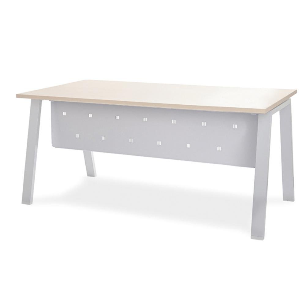 Faldón Metálico para Mesa Rocada Línea Total 137 x 30 cm Blanco