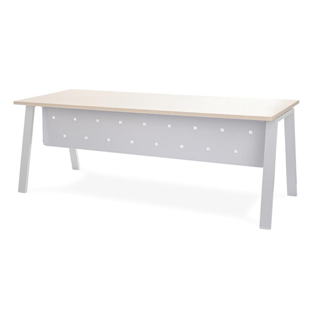 Faldón Metálico para Mesa Rocada Línea Total 177 x 30 cm Blanco