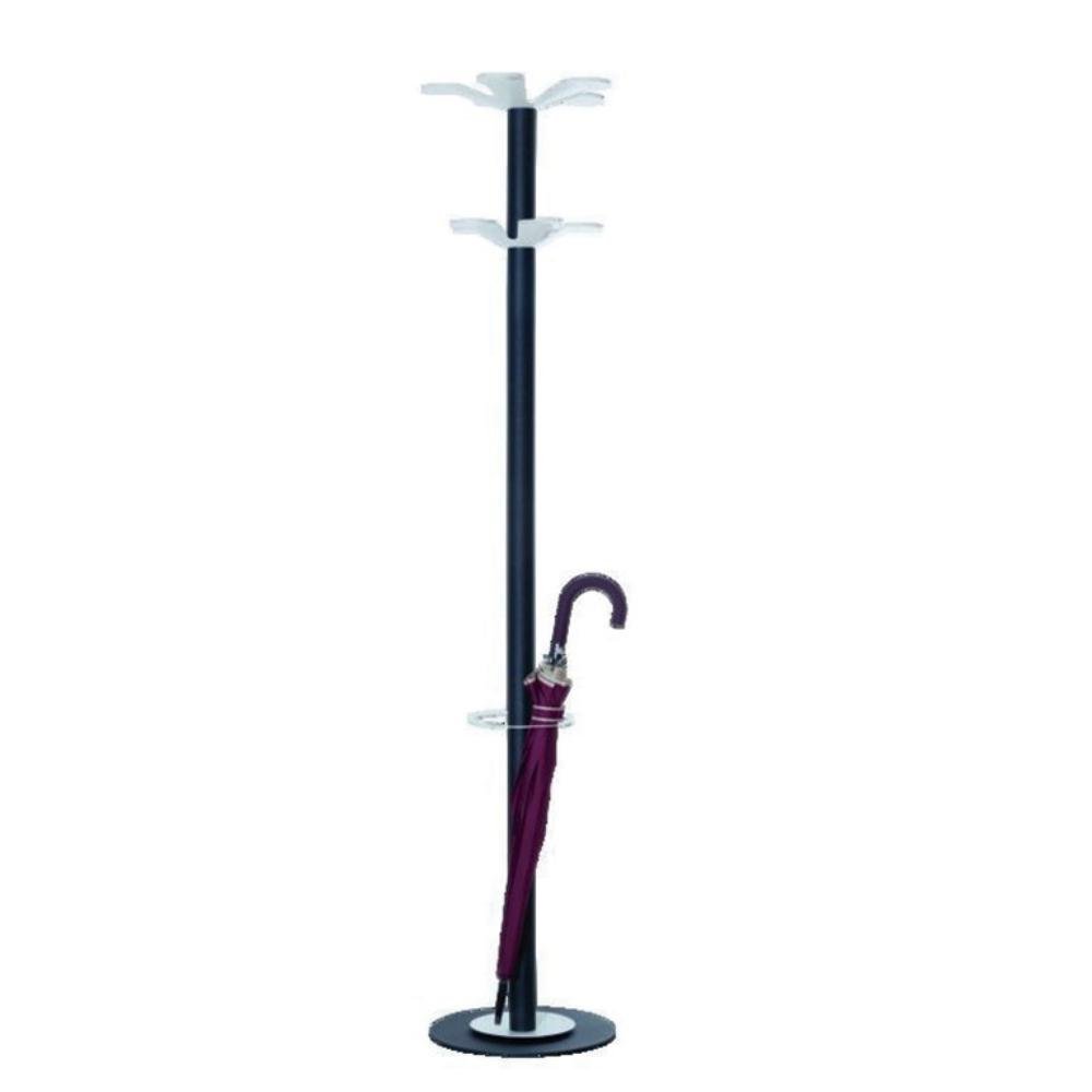 Perchero PaperFlow EasyCloth Acero Negro y Plata