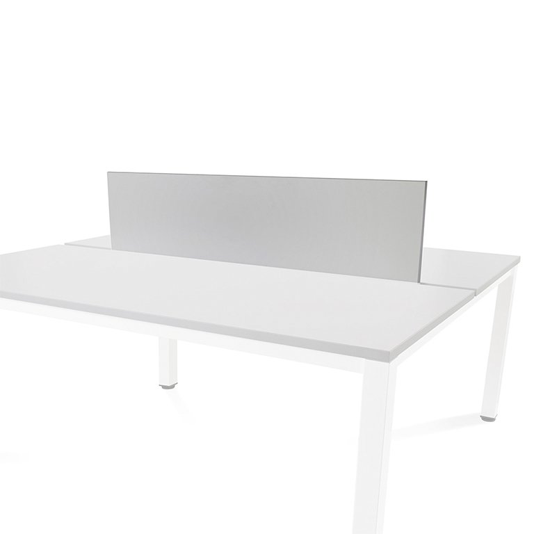 Separador Mesa Rocada Línea Work 136 x 45 cm Gris