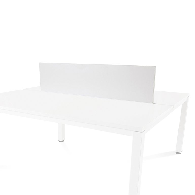 Separador Mesa Rocada Línea Work 136 x 45 cm Blanco