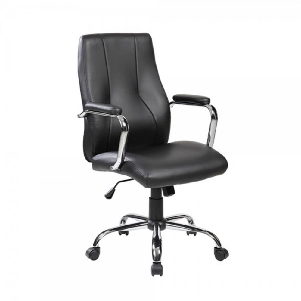 Silla Dirección Rocada 988V22 Símil Piel Color Negro