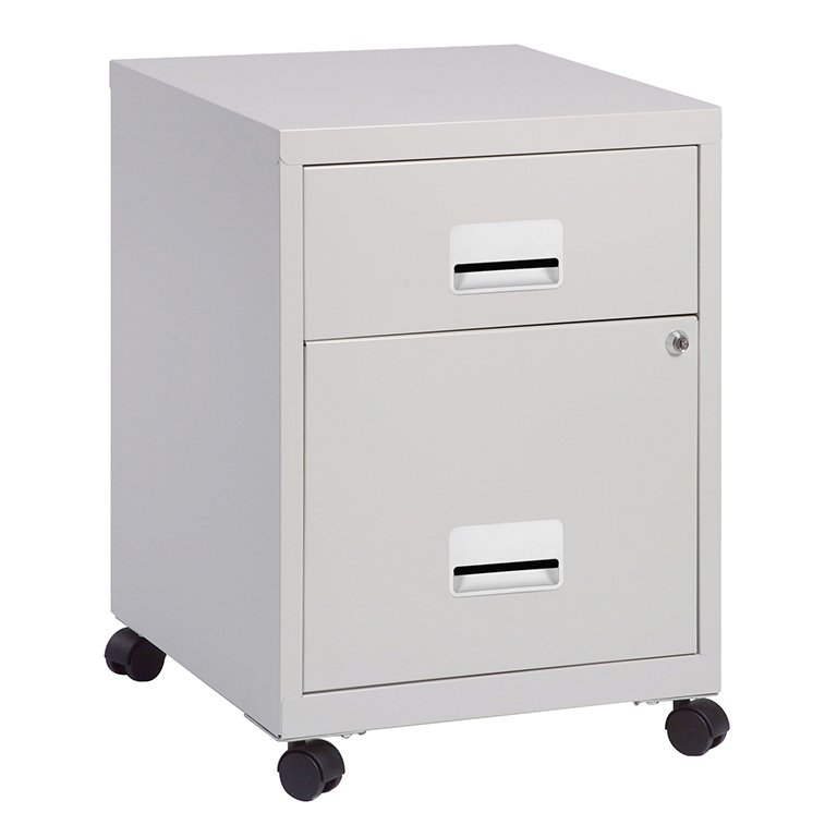 Cajonera Ruedas Pierre Henry Combi 2 Cajones Gris