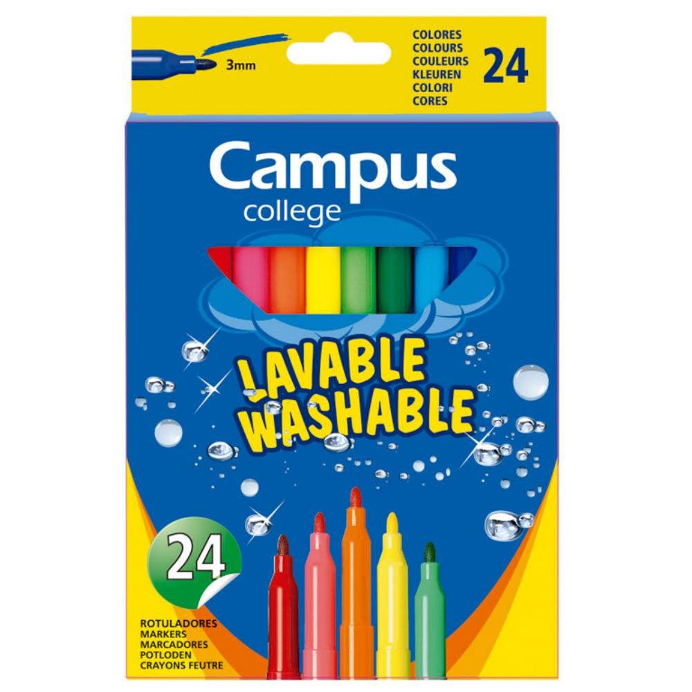 Rotuladores Campus College 24 Colores