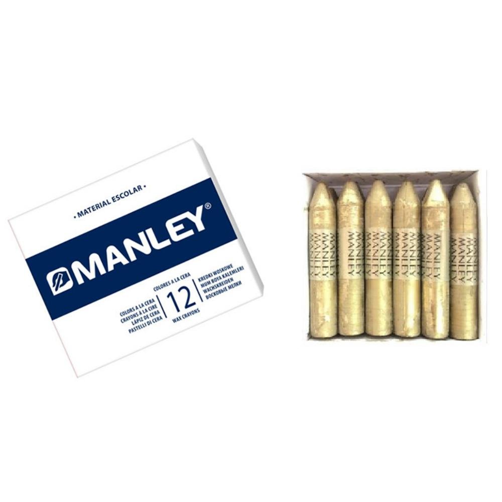 Ceras Blandas Manley Oro 12 ud.