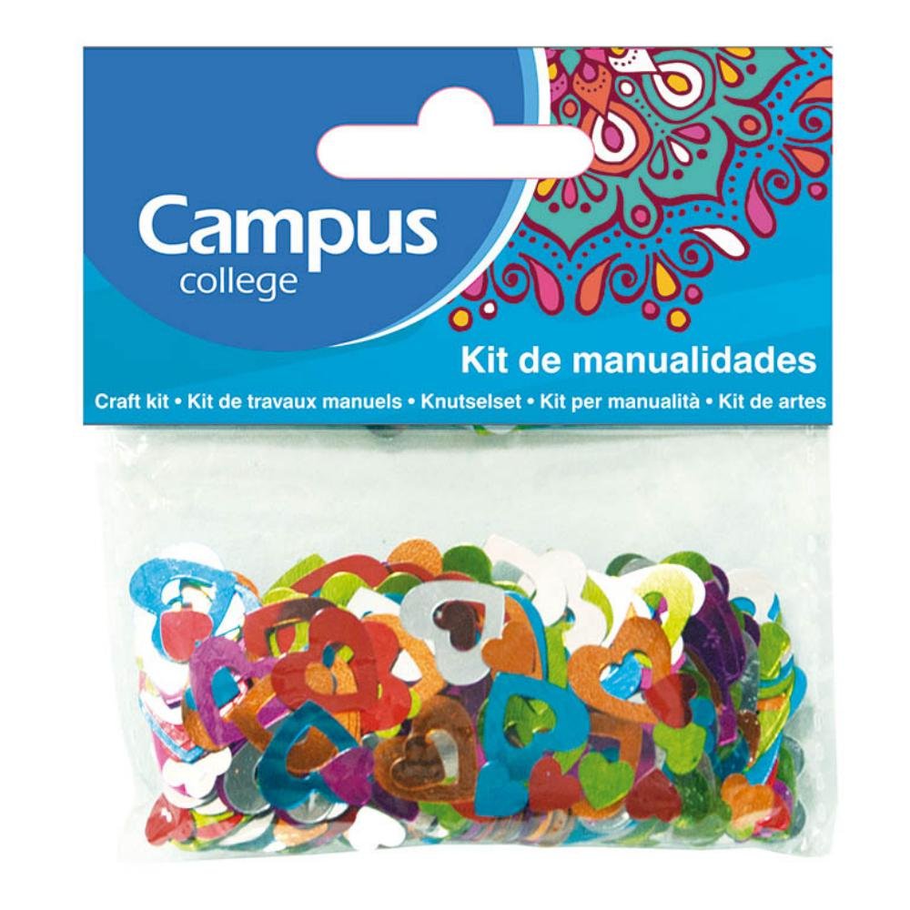 Set Manualidades Campus College Corazones