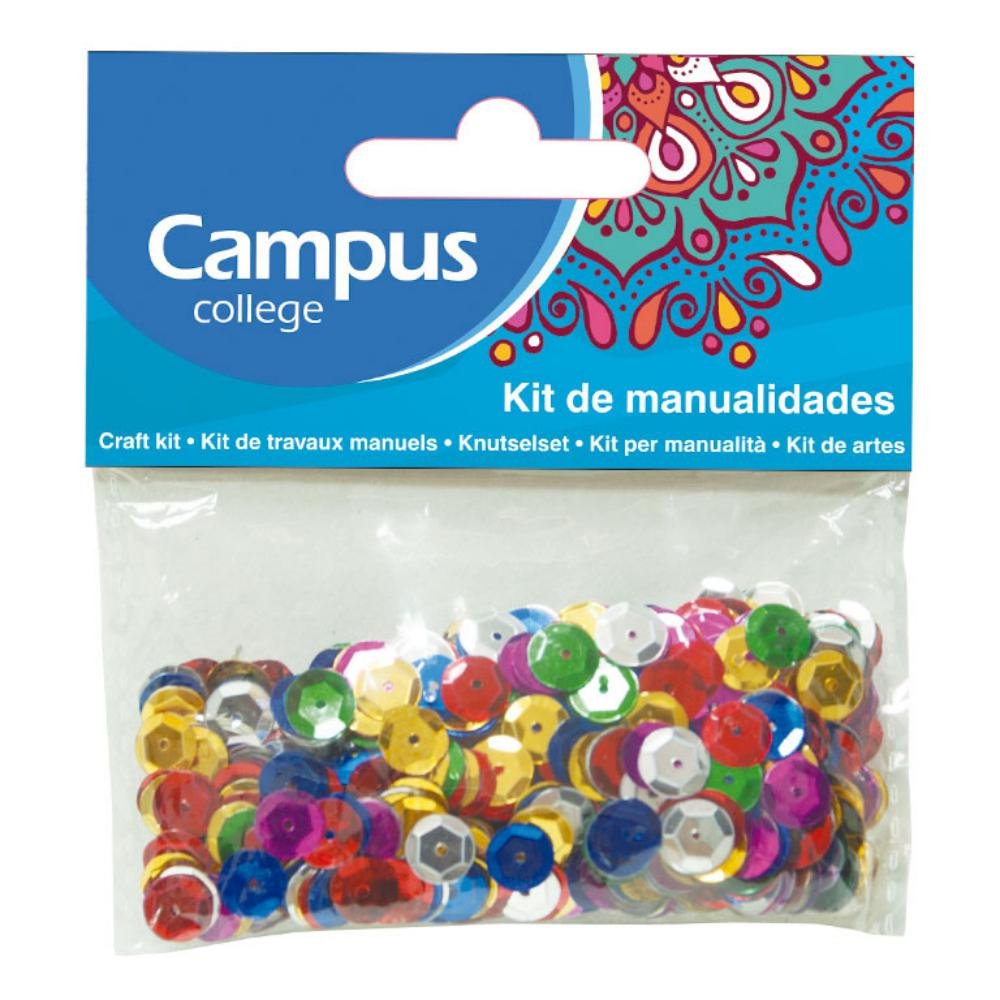 Set Manualidades Campus College Lentejuelas