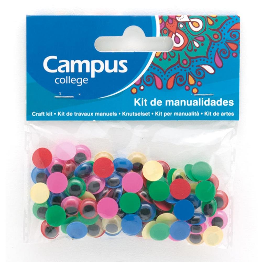 Set Manualidades Campus College Ojos Móviles