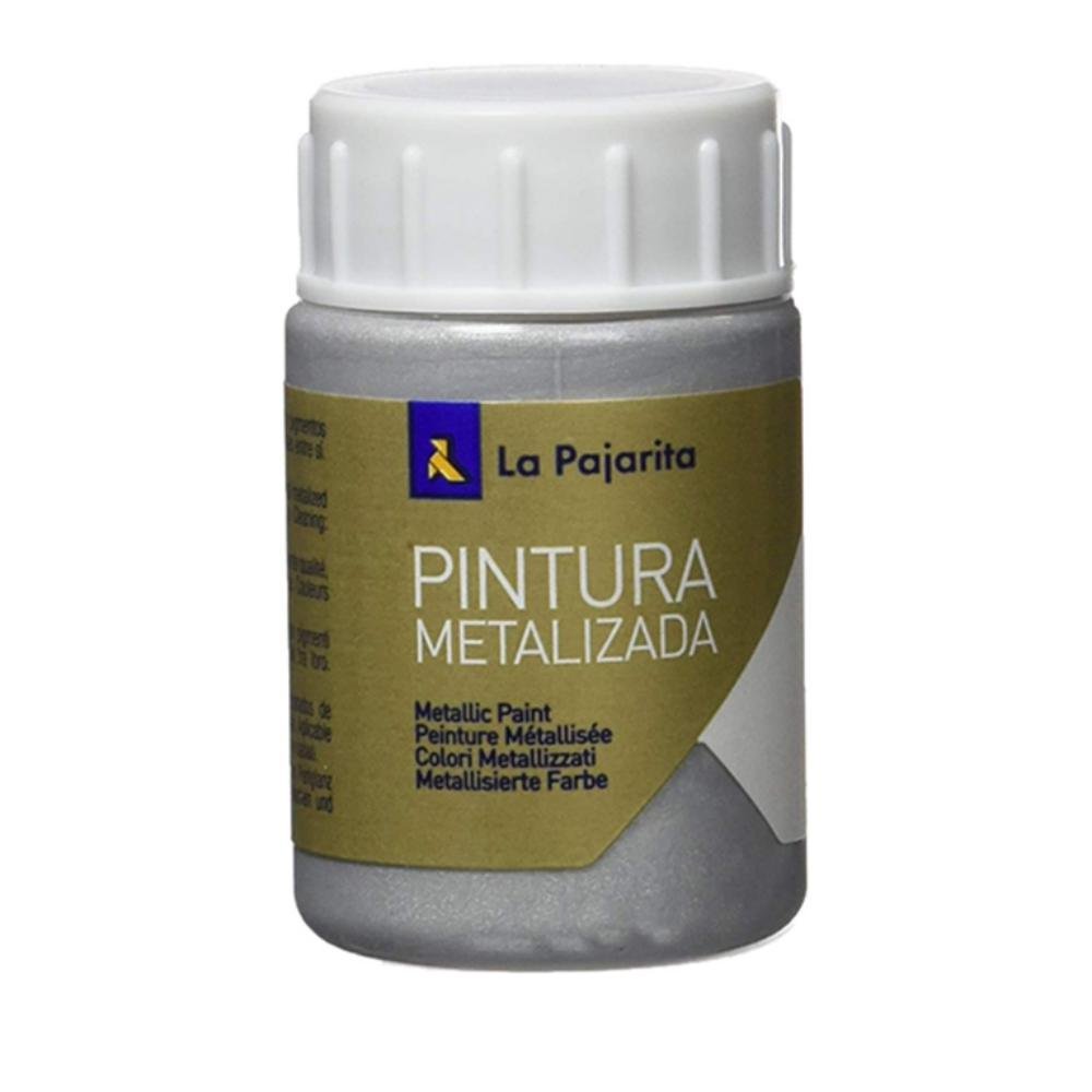 Témpera La Pajarita 35 ml Plata