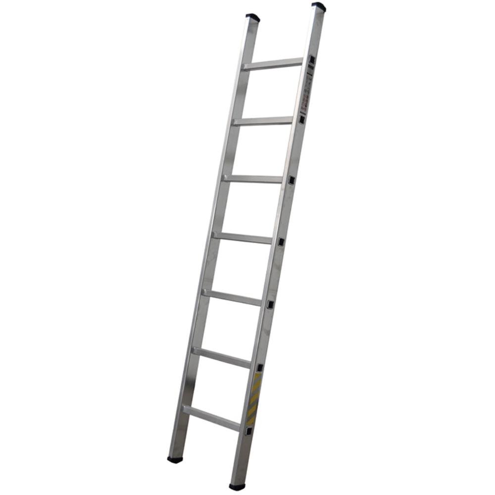 Escalera Simple Aluminio 7 Peldaños 200 cm